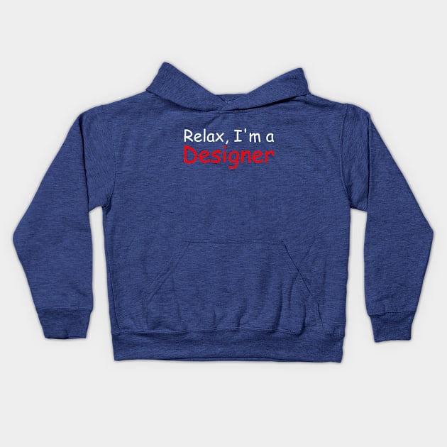 Helvetica's Overrated Kids Hoodie by OneWeirdDude